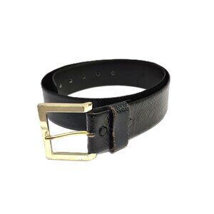 VTG Domino Karung Snakeskin Belt Saks Fifth Avenue Exotic Leather 34 Western Lux